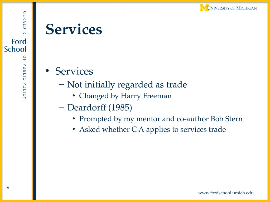 Comparative Advantage and Digital Trade Alan V. - slide 6 of 35