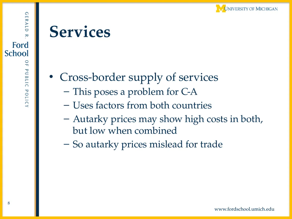 Comparative Advantage and Digital Trade Alan V. - slide 8 of 35