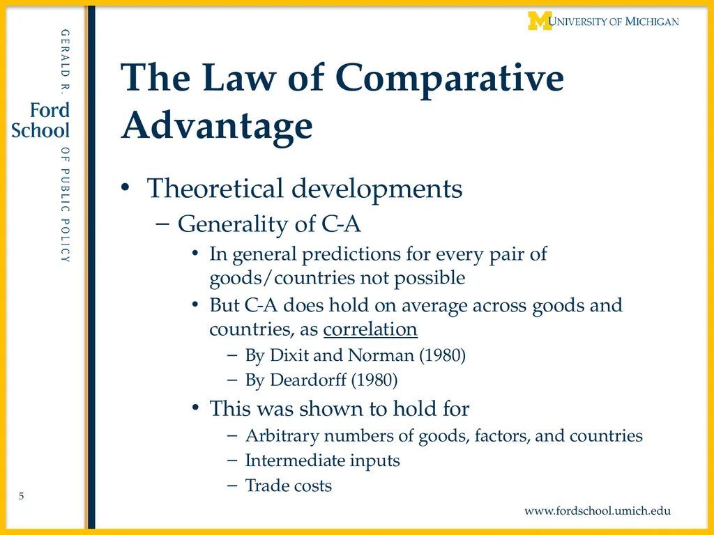 Comparative Advantage and Digital Trade Alan V. - slide 5 of 35