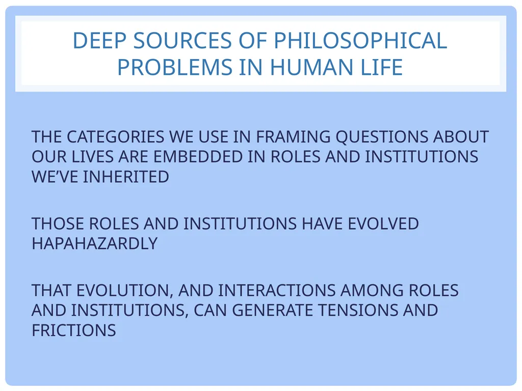 Philip Kitcher DEWEY’S RADICAL VISION UNLESS A - slide 18 of 22