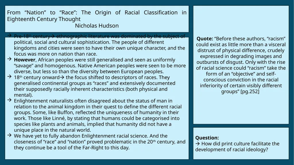 First Encounters and the Origins of Anthropology - slide 4 of 7