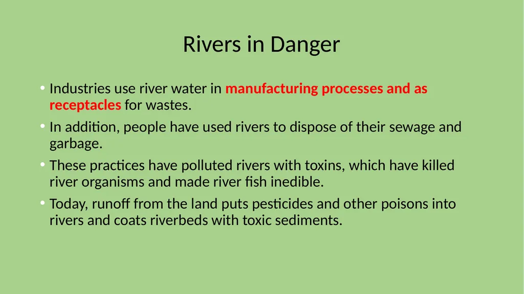 Chapter 7 Section 1 Freshwater Biomes Freshwater - slide 22 of 24