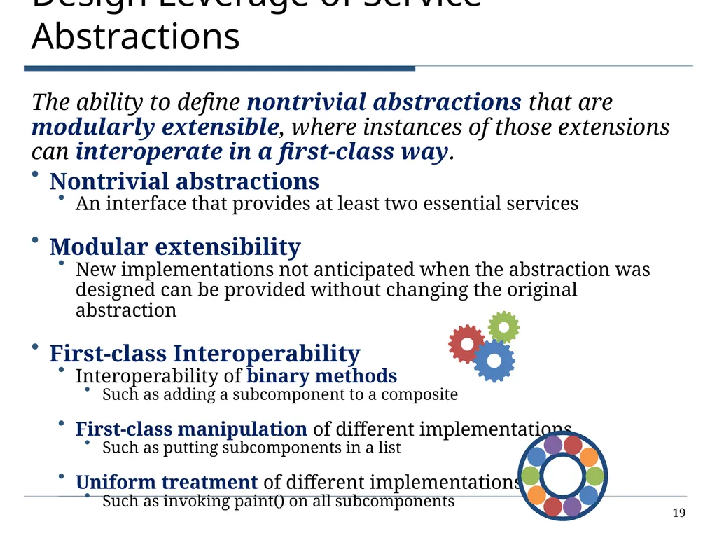 The Power of Interoperability: Why Objects Are - slide 19 of 33