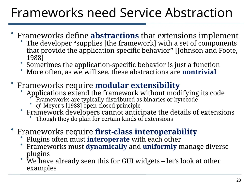 The Power of Interoperability: Why Objects Are - slide 23 of 33