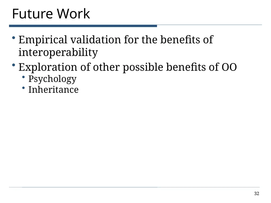 The Power of Interoperability: Why Objects Are - slide 32 of 33
