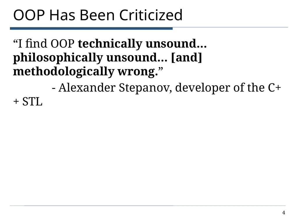 The Power of Interoperability: Why Objects Are - slide 4 of 33