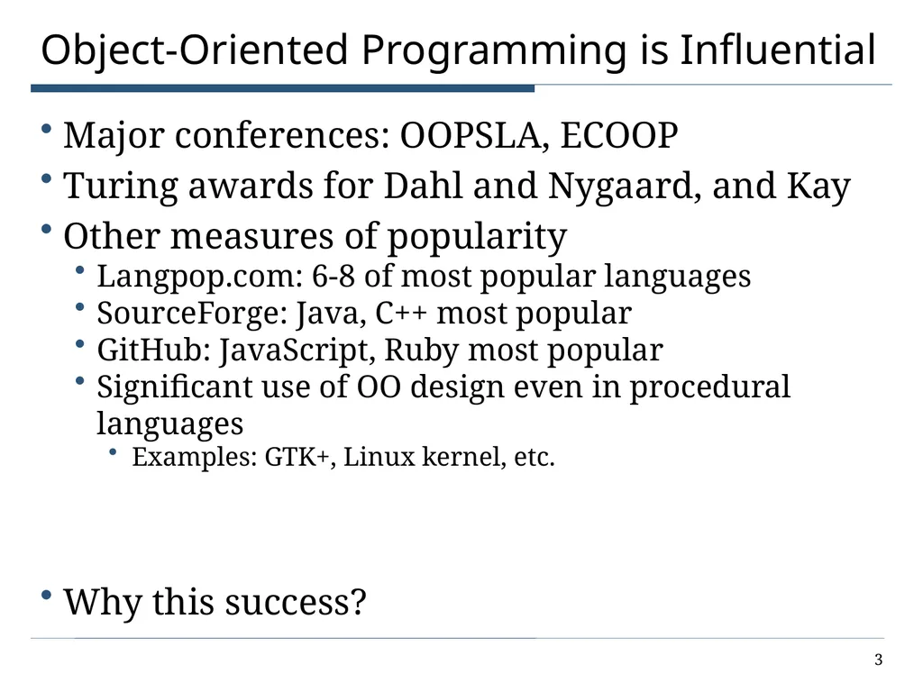 The Power of Interoperability: Why Objects Are - slide 3 of 33