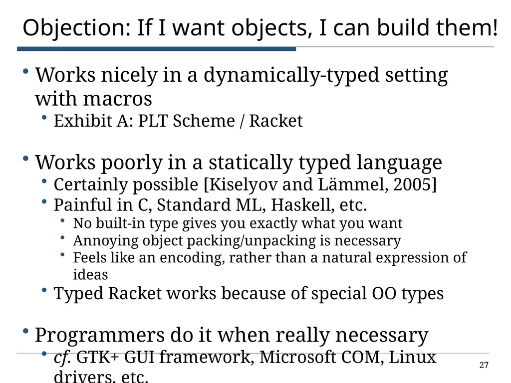 The Power of Interoperability: Why Objects Are - slide 27 of 33