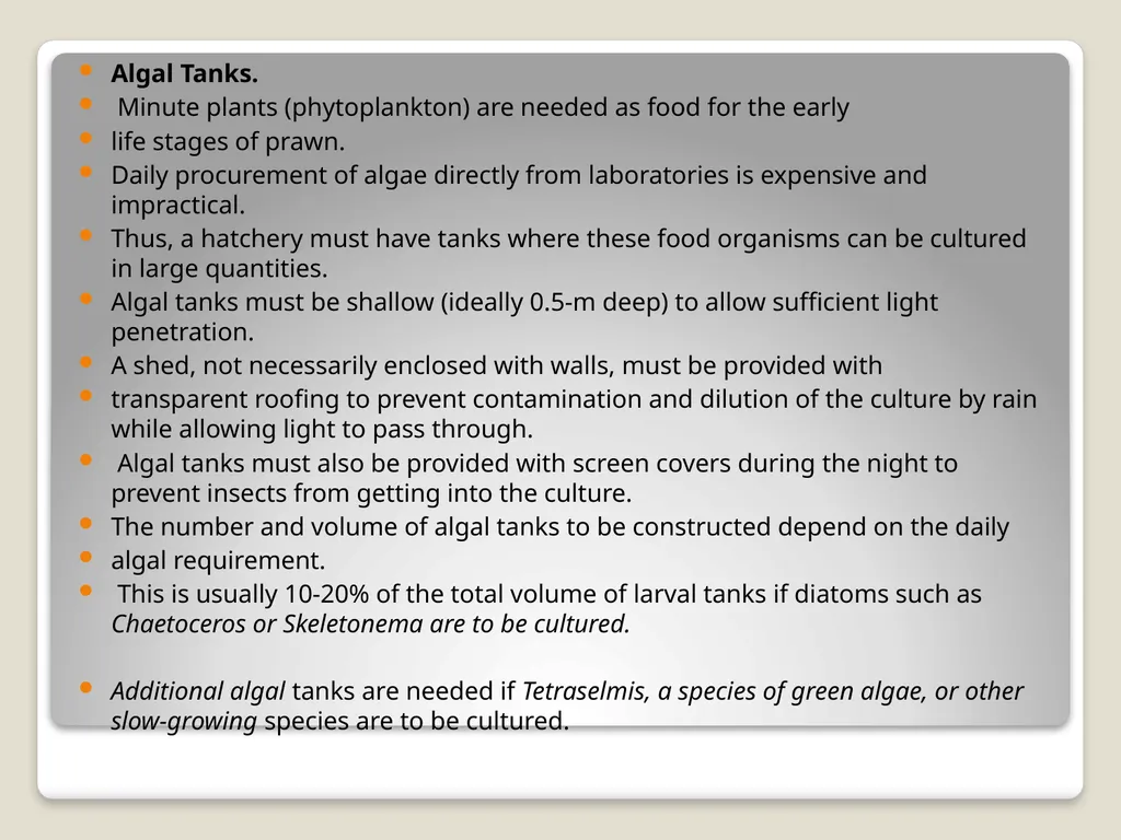 Fish hatchery Presented by K.sridhar Hatchery - slide 18 of 35