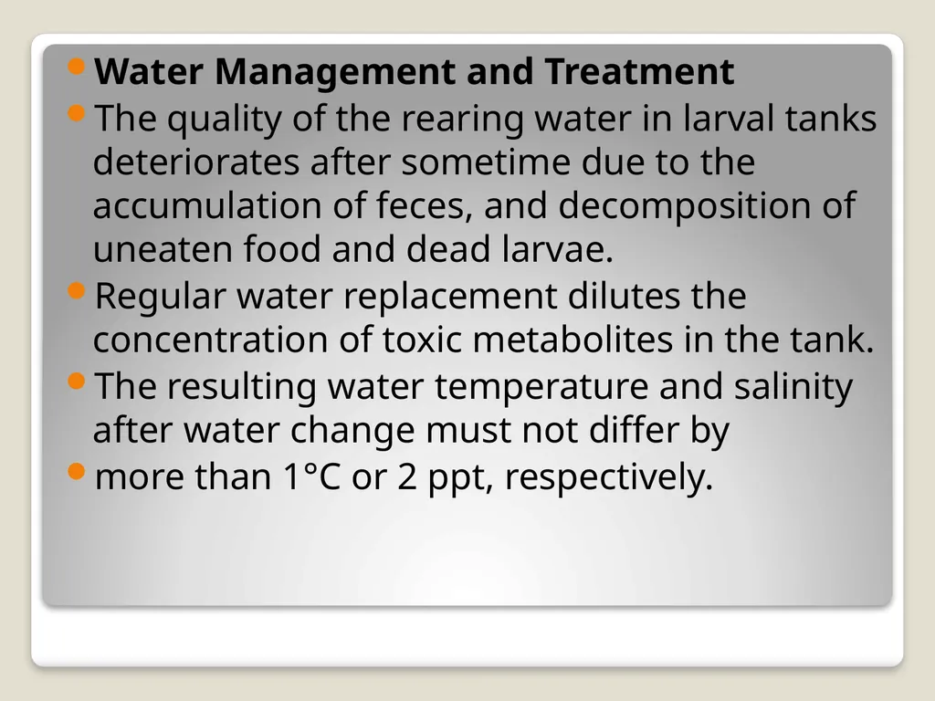 Fish hatchery Presented by K.sridhar Hatchery - slide 32 of 35