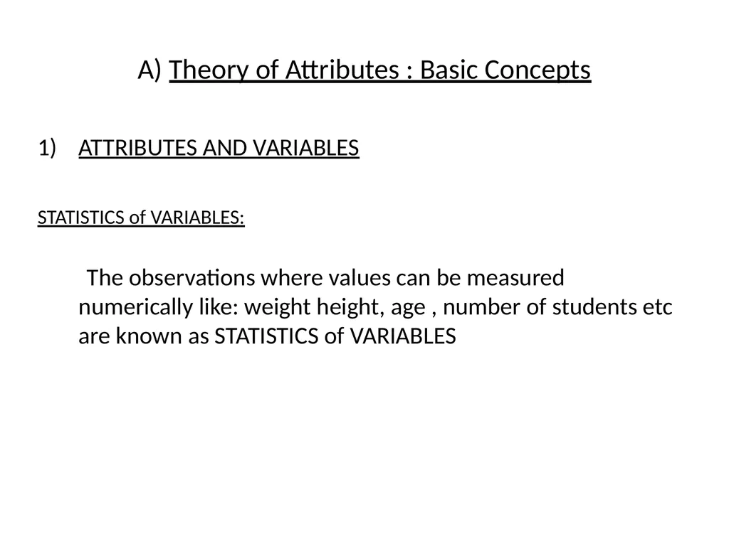 THEORY & ASSOCIATION 0F ATTRIBUTES THEORY AND - slide 3 of 27