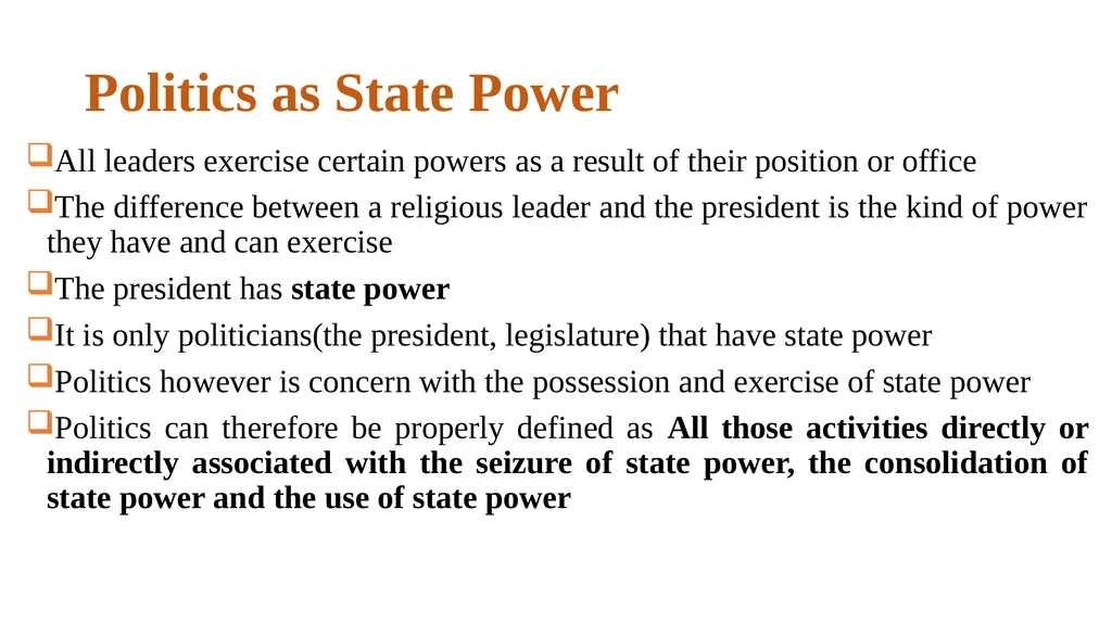 Politics-Administration Dichotomy Scope and Nature - slide 7 of 17
