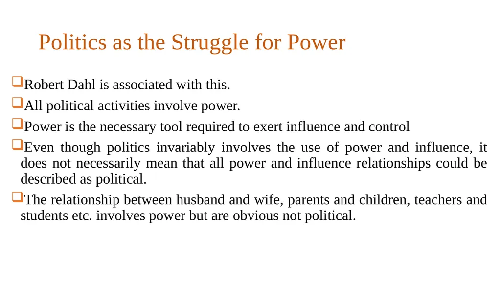 Politics-Administration Dichotomy Scope and Nature - slide 4 of 17