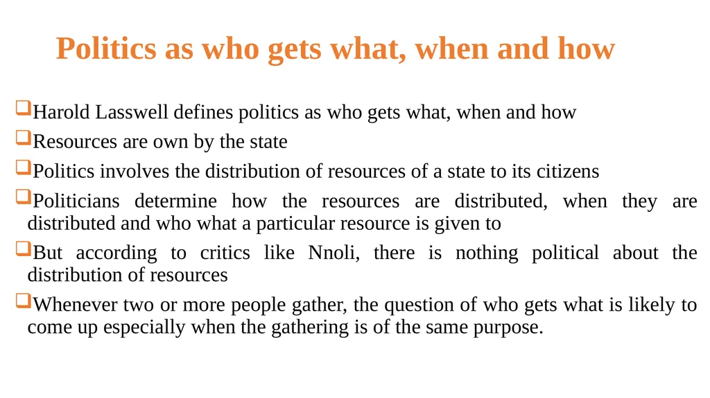 Politics-Administration Dichotomy Scope and Nature - slide 5 of 17