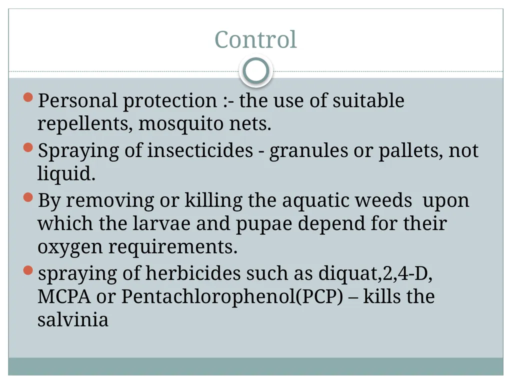 PRAMOD KUMAR MEHTA M.sc.(PHE) BIOLOGY OF MANSONIA - slide 18 of 19
