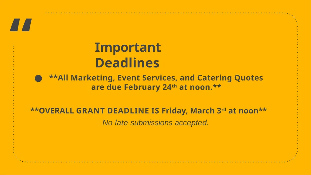 Student Appropriations Committee (SAC) Training - slide 41 of 43