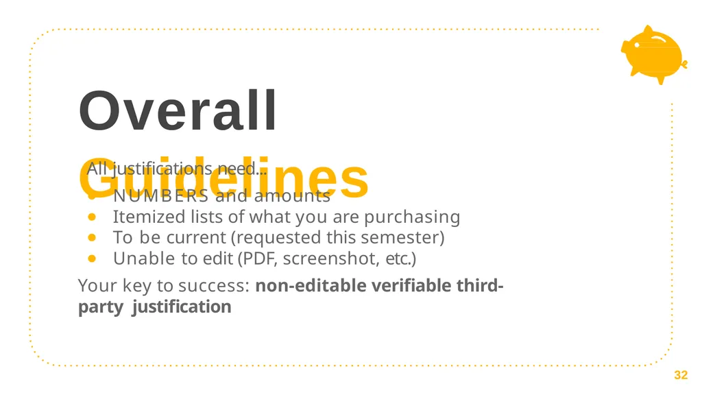 Student Appropriations Committee (SAC) Training - slide 32 of 43