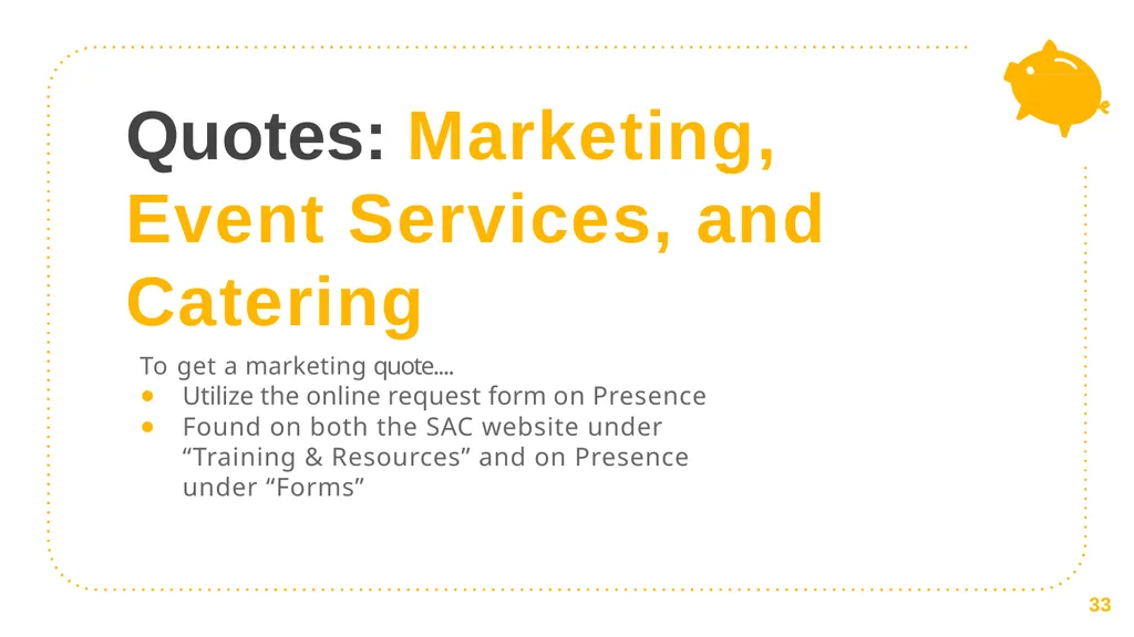 Student Appropriations Committee (SAC) Training - slide 33 of 43