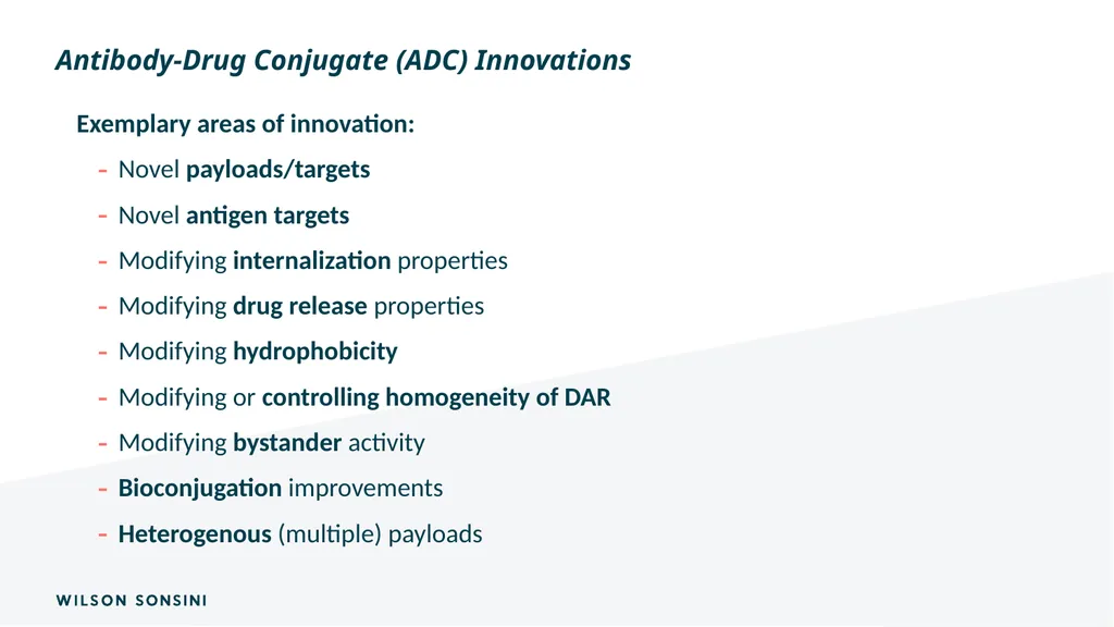 The IP ABCs of ADCs Deborah Smith, PhD., J.D. and - slide 8 of 44