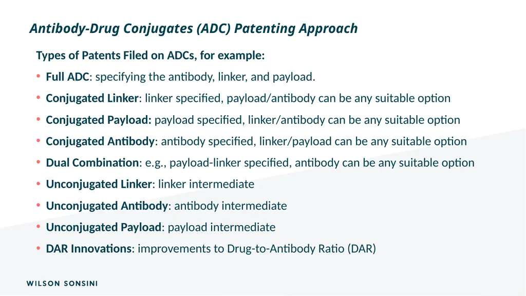 The IP ABCs of ADCs Deborah Smith, PhD., J.D. and - slide 11 of 44