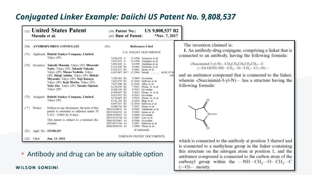 The IP ABCs of ADCs Deborah Smith, PhD., J.D. and - slide 19 of 44