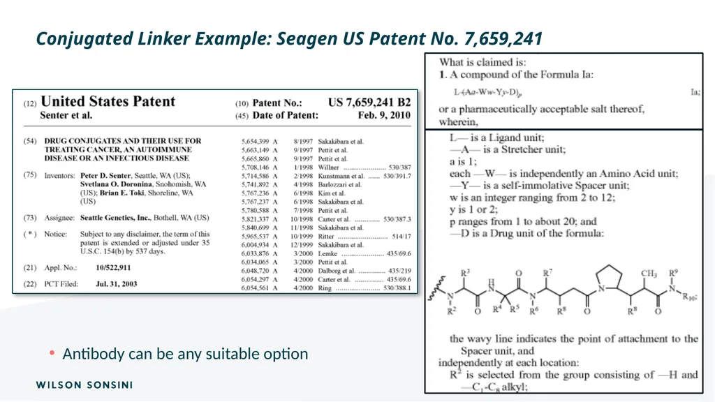 The IP ABCs of ADCs Deborah Smith, PhD., J.D. and - slide 20 of 44