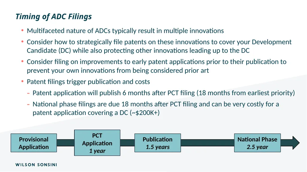 The IP ABCs of ADCs Deborah Smith, PhD., J.D. and - slide 37 of 44