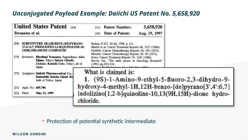 The IP ABCs of ADCs Deborah Smith, PhD., J.D. and - slide 15 of 44