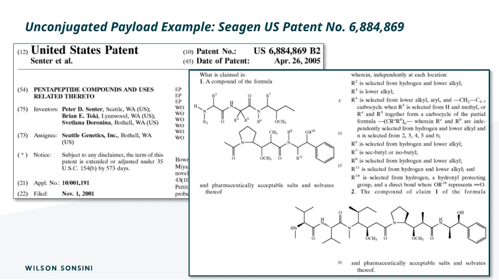 The IP ABCs of ADCs Deborah Smith, PhD., J.D. and - slide 17 of 44
