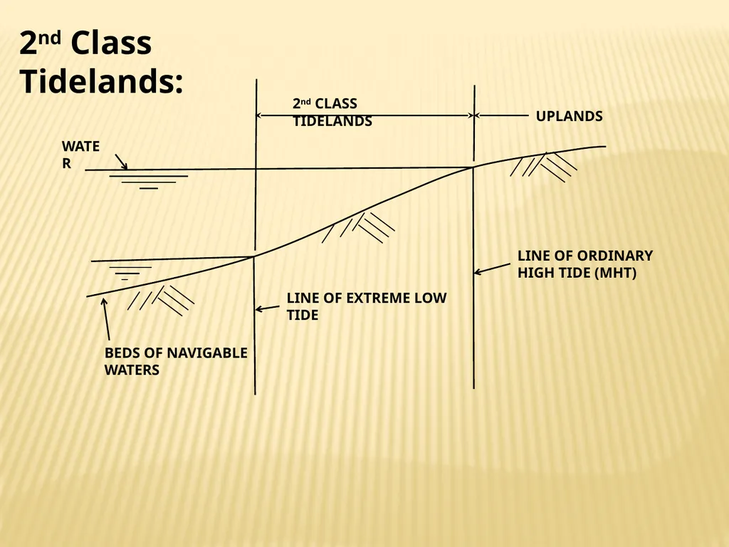 Tidelands, Shorelands & Riparian Boundaries From - slide 21 of 54