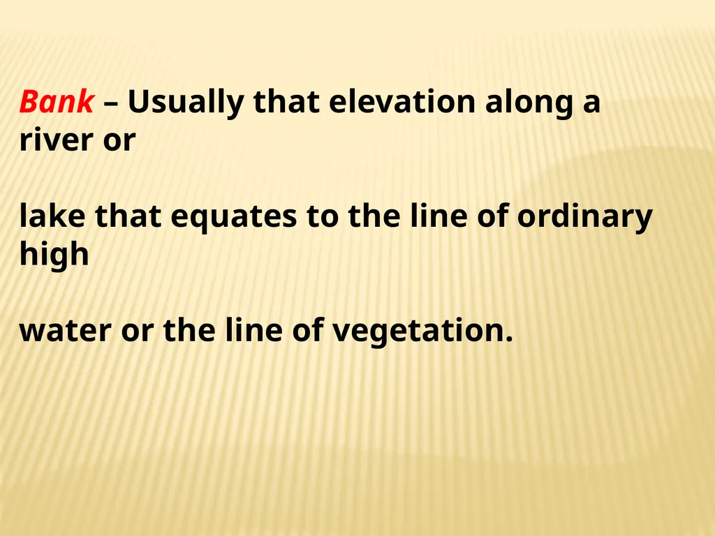 Tidelands, Shorelands & Riparian Boundaries From - slide 36 of 54