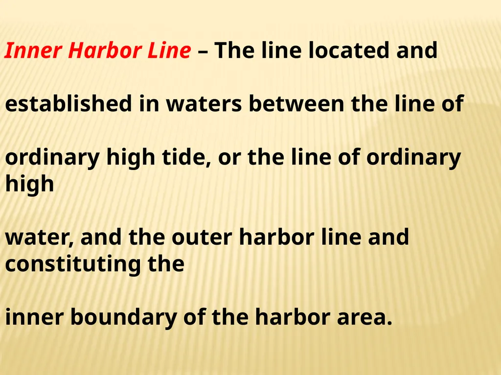 Tidelands, Shorelands & Riparian Boundaries From - slide 16 of 54