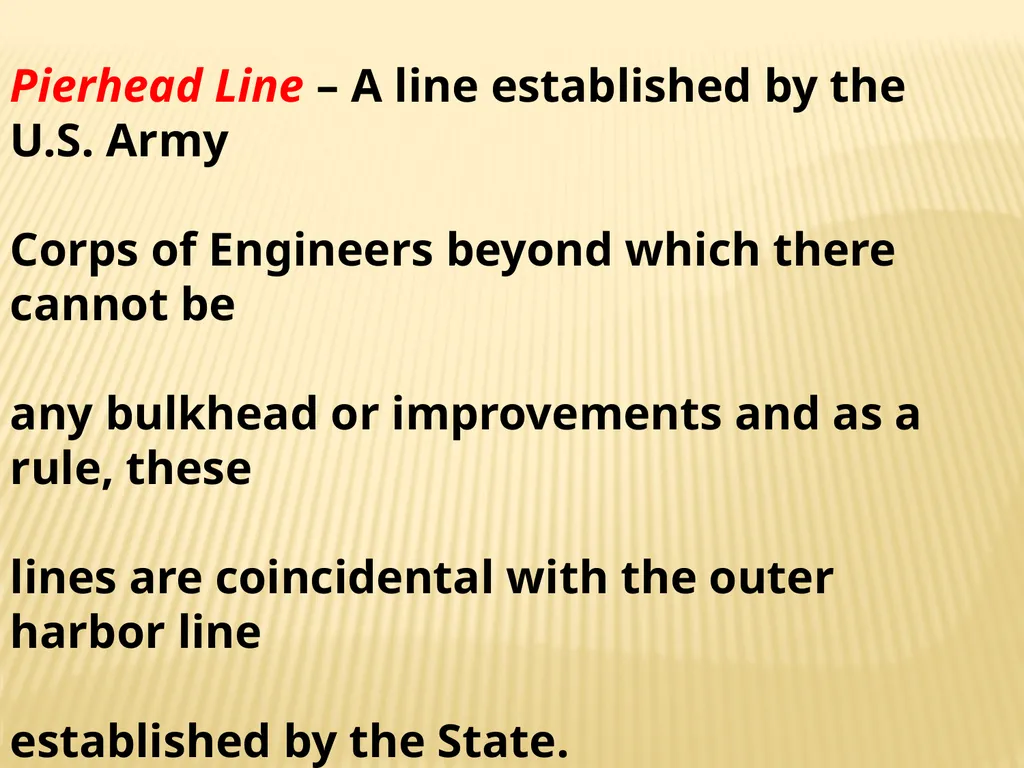 Tidelands, Shorelands & Riparian Boundaries From - slide 18 of 54