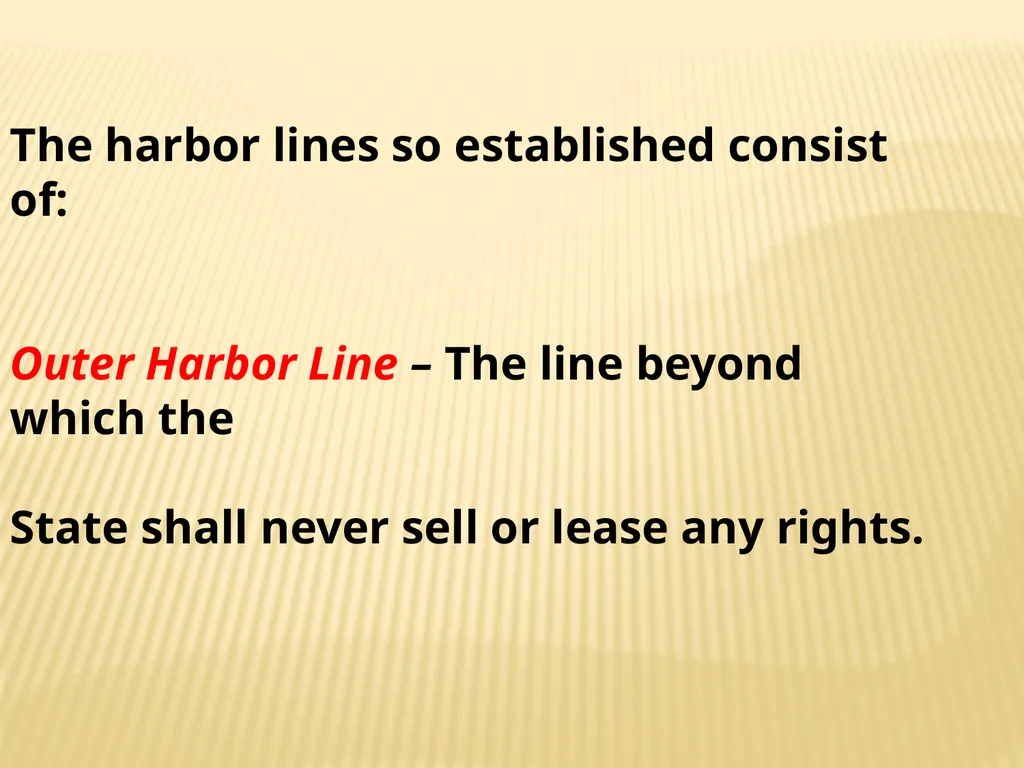 Tidelands, Shorelands & Riparian Boundaries From - slide 15 of 54