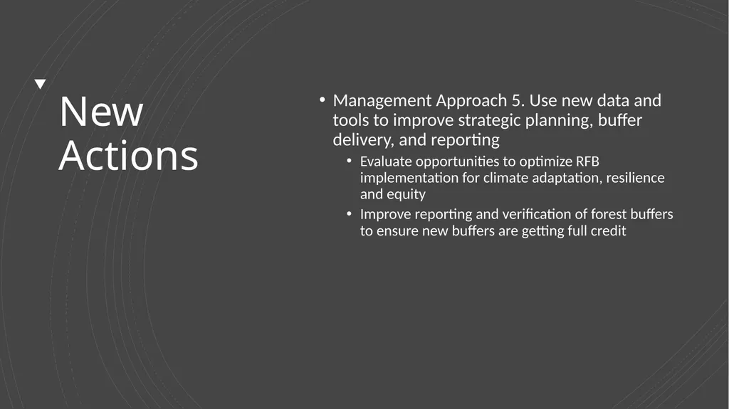Riparian Forest Buffer Outcome: Proposed Workplan - slide 12 of 14