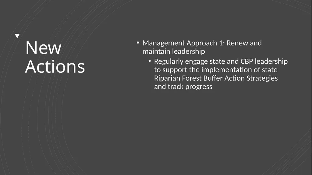 Riparian Forest Buffer Outcome: Proposed Workplan - slide 8 of 14
