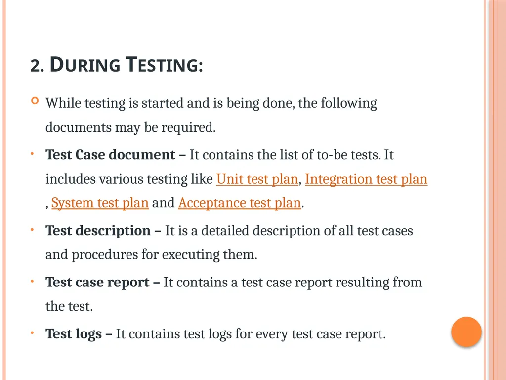Unit 3 – Levels of testing The need for levers - slide 91 of 98