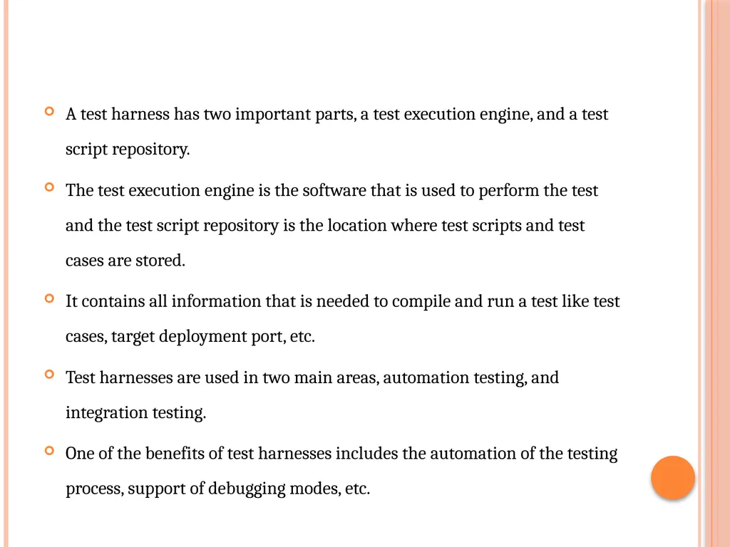 Unit 3 – Levels of testing The need for levers - slide 11 of 98