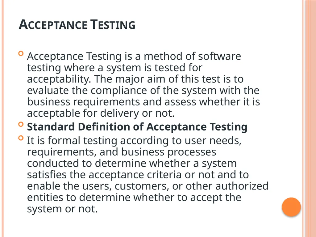 Unit 3 – Levels of testing The need for levers - slide 37 of 98