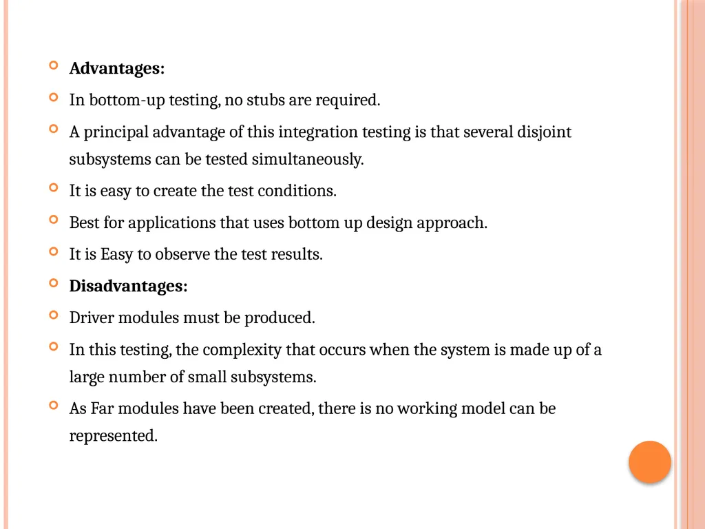 Unit 3 – Levels of testing The need for levers - slide 22 of 98