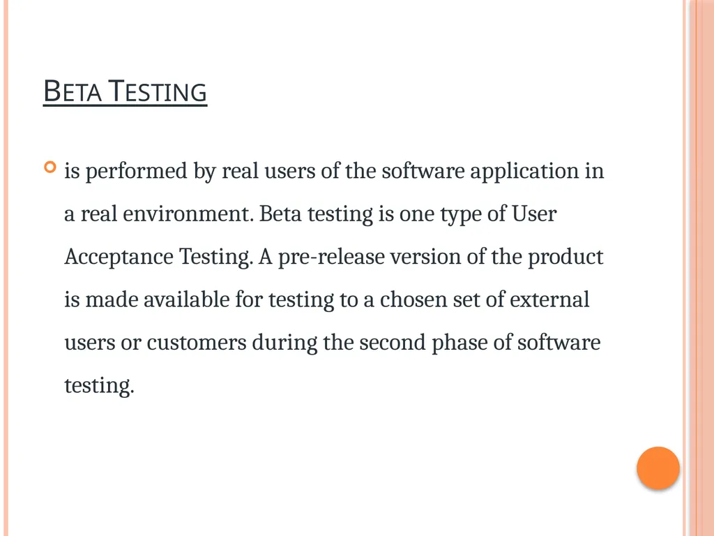Unit 3 – Levels of testing The need for levers - slide 65 of 98