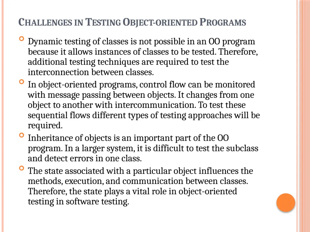 Unit 3 – Levels of testing The need for levers - slide 75 of 98