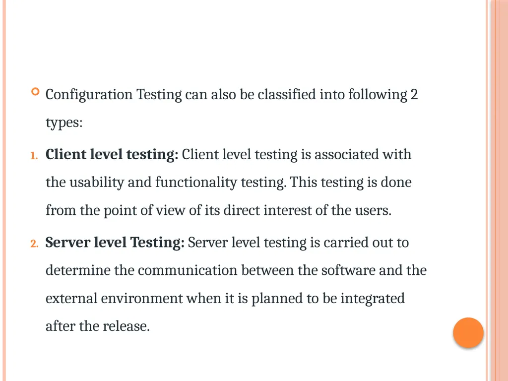 Unit 3 – Levels of testing The need for levers - slide 89 of 98