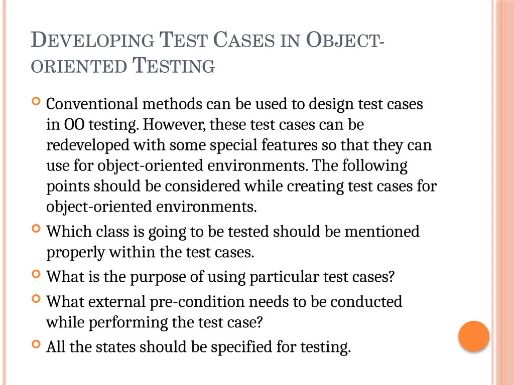 Unit 3 – Levels of testing The need for levers - slide 70 of 98