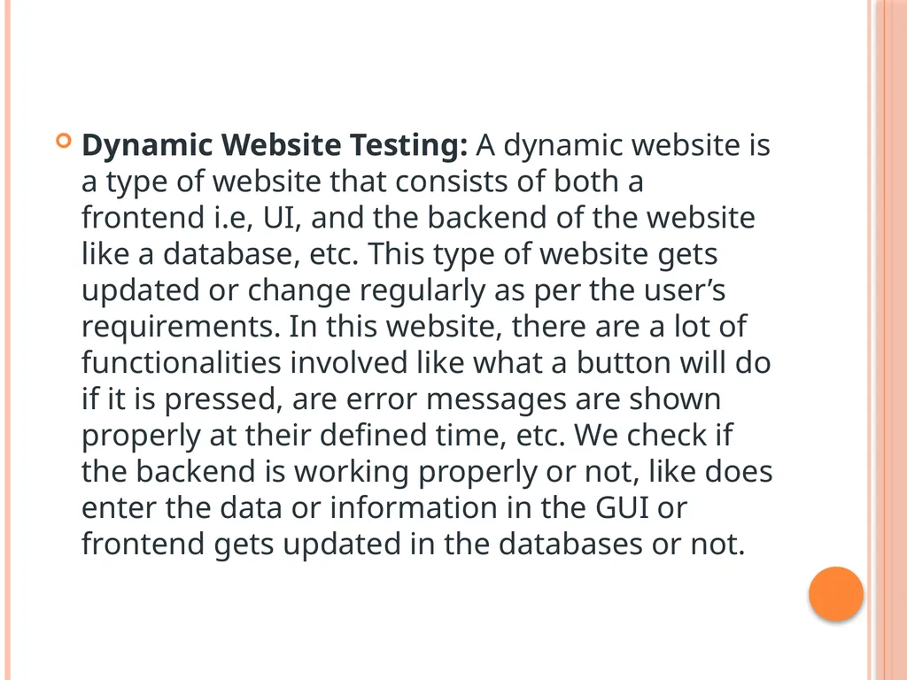 Unit 3 – Levels of testing The need for levers - slide 96 of 98