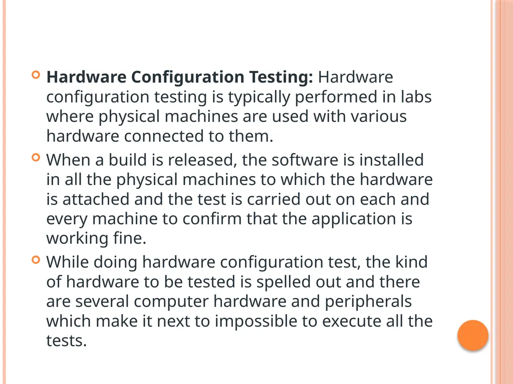 Unit 3 – Levels of testing The need for levers - slide 88 of 98