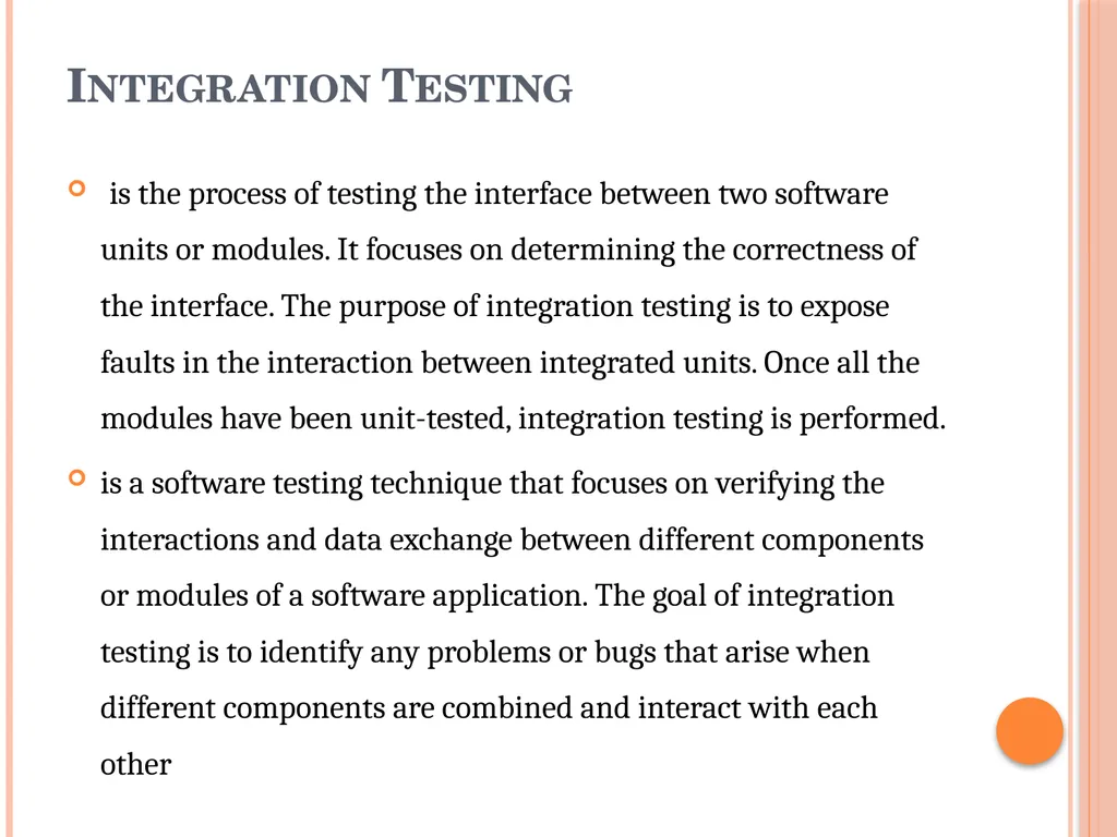 Unit 3 – Levels of testing The need for levers - slide 17 of 98
