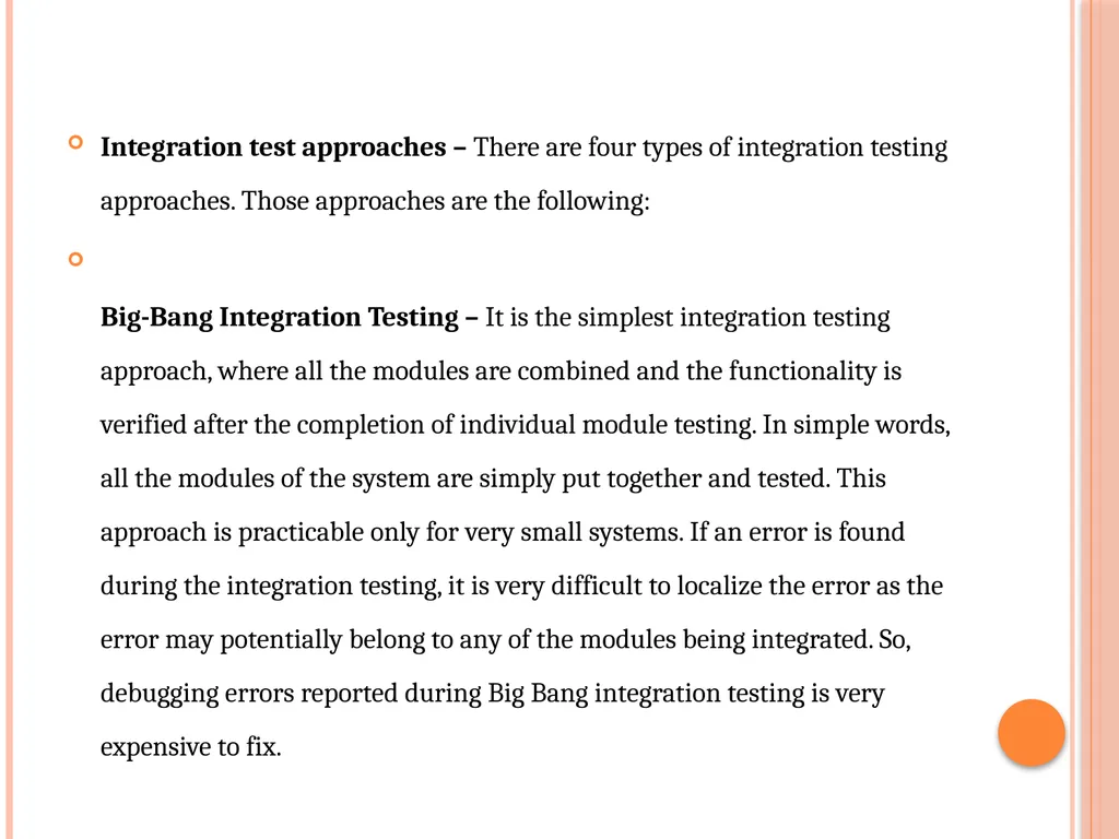 Unit 3 – Levels of testing The need for levers - slide 18 of 98