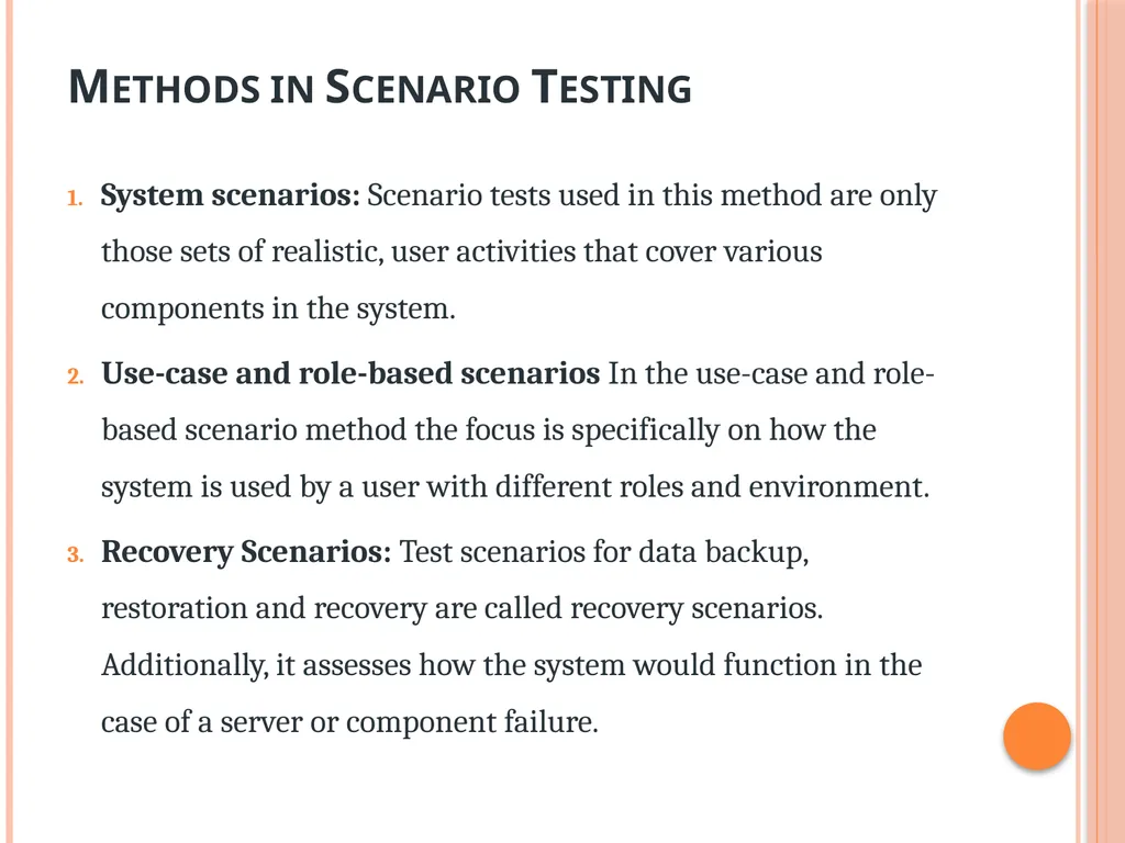 Unit 3 – Levels of testing The need for levers - slide 33 of 98