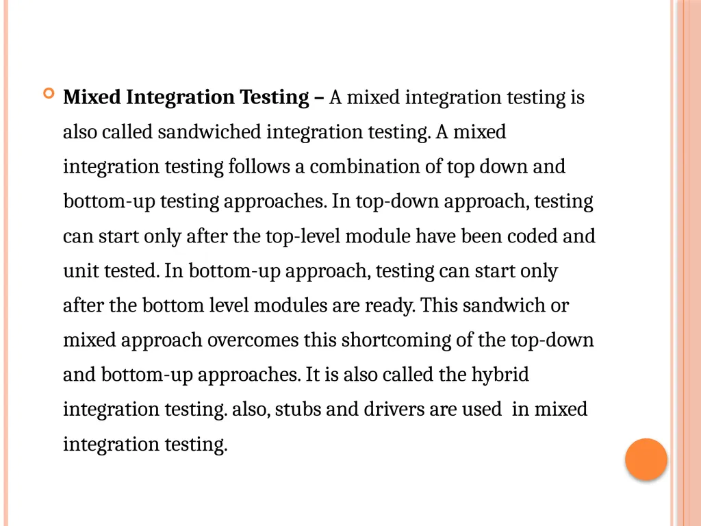 Unit 3 – Levels of testing The need for levers - slide 25 of 98